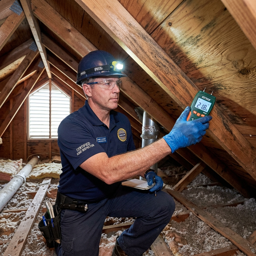48-Hour Emergency Playbook for Failed Home Inspections Due to Attic Mold